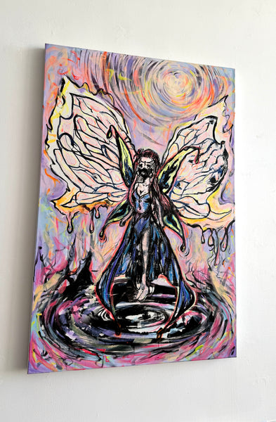 Vortex Fairy Painting Handmade