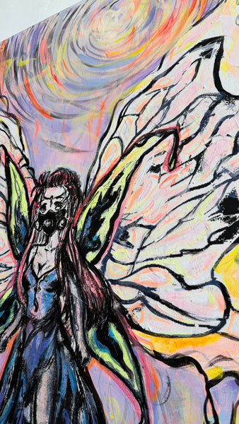 Vortex Fairy Painting Handmade