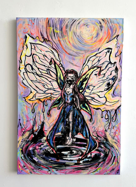 Vortex Fairy Painting Handmade
