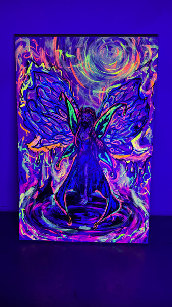 Vortex Fairy Painting Handmade