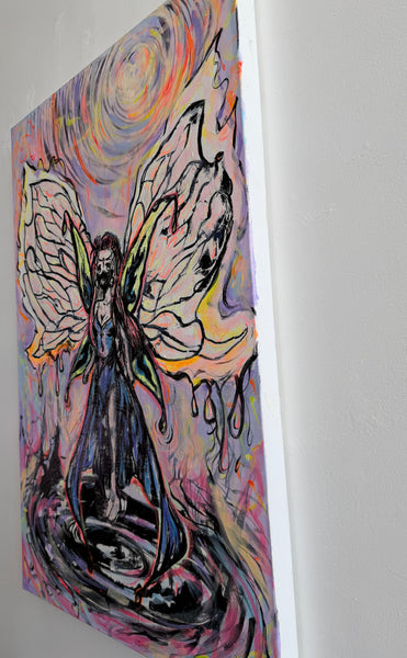 Vortex Fairy Painting Handmade