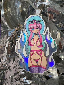 The Oracle Holographic Anime Sticker Pack